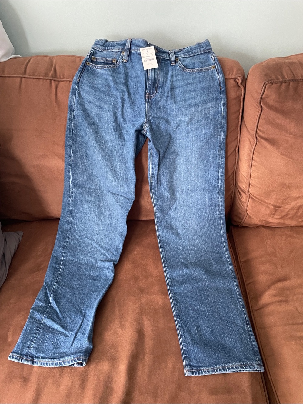 Crewcuts Relaxed Fit Jeans in Medium Blue Denim